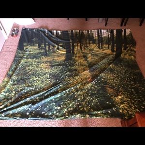 Urban Outfitters Hanging Forest Tapestry